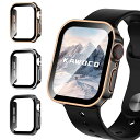 【3枚セット】 アップルウォッチ 防水 カバー 保護 iWatch 40mm SeriesSE SeriesSE2 Series6 Series5 Series4 直角エッデザイン apple watch 用 ケース 対応 40mm ブラック/ローズ