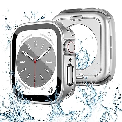 y2 in 1h݌vz Ή AbvEHb` Jo[ Series 9/8/7/SE/6/5/4 40mm PCf KX Ή Apple Watch Jo[h ̌^ VfUC 3DpGbW^ ϋv ϏՌ ߗ wh