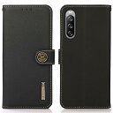 Xperia 10 III ケース 手帳型 本革 エクスペリア 10 III SO-52B SOG04 本革 財布型 シュリンクカーフレザー 高級本皮 耐衝撃 ...