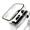 対応 Apple Watch ケース Series 9/8/7 41mm 保護 アップルウォッチ カバー ガラスフィルム 一体型 メッキ加工 アップルウォッチ ケース 耐衝撃 Apple Watch カバー 全面保護 装着簡単 高耐久 高透過率 PC