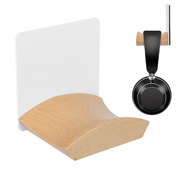 マグネット ヘッドホンハンガー 壁掛け ヘッドホン フック マグネット ヘッドホンホルダー 多用途 収納..