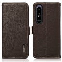 Xperia 1 III ケース 手帳型 本革 エクスペリア 1 III SO-51B SOG03 本革 カバー 財布型 高級本皮 シュリンクカーフレザー シン...