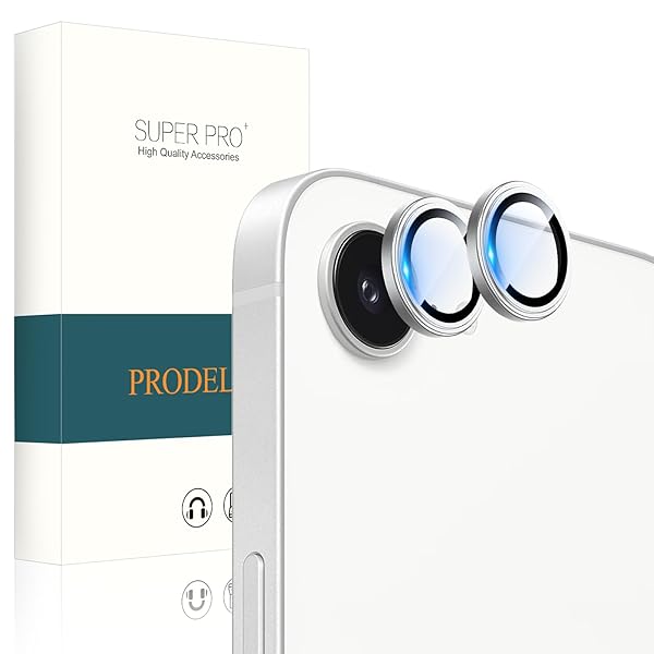 For iPhone 16e/SE4 (2025) 専用 カメラフィルム 耐衝撃 アルミ合金製+AR高透過率強化ガラス 硬度9H キズ防止 高透過率 気泡ゼロ ...