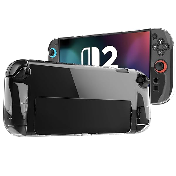 対応 Nintendo Switch2 (2025) ケース Nintendo Switch2 クリア ケース あんしんファミリースマホ カバー TPU 保護ケース カバー背面 シェル クバー ソフト 透明シェル ンプロテクター SENXLL-SW2