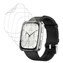 【4枚セッ】For Amazfit active 2 Square フィルム 保護フィルム 24時間自動修復技術 柔らかい気泡ゼロ 指紋防止高感度 飛散防止 反射低減