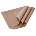 オーブンペーパー クッキングシート 繰り返し使用可能 温度耐性(-150℃~270℃)60cm×40cm 3 枚セット(無漂白)