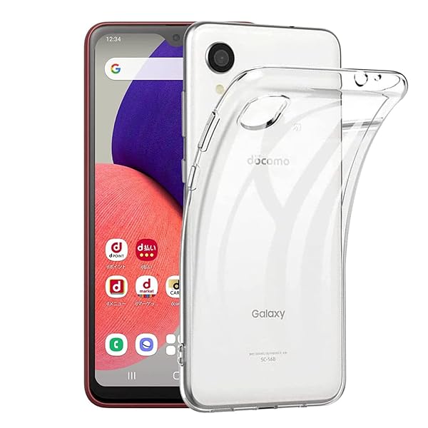 Galaxy A22 5G/SC-56B 用の スマホケース galaxy a22 5g/sc-56b 用の カバー TPU 超薄型 全面保護 ケース ソフト ...