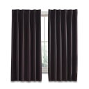 カーテン 1級遮光 2枚組 幅100cm丈220cm ブラウン 断熱 防寒 防音 省エネ 厚手 無地 おしゃれ 洗える リビング用 (ブラウン, 幅100cm×丈220cm)