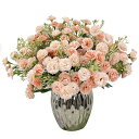 造花 花束 カーネーション 3束60本花 20本/束 ライラックの花 シルク花 枯れない花 人工観葉植物 装飾置物 写真撮影 母の日 敬老の日 お祝い プレゼン...