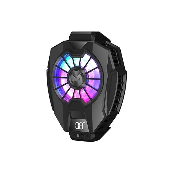 スマホ 冷却クーラー 冷却ファン スマホクーラー ペルチェ素子 3秒急速冷却 温度表示 半導体冷却素子 クーラー 荒野行動 PUBG 静音 放熱 小型 65~85mm 伸縮式