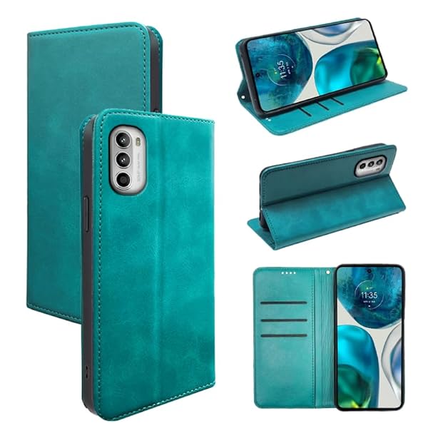 Moto G52J 5G / Moto G52J 5G II ケース 手帳型 Moto G52J 5G / Moto G52J 5G II 手帳型 ケース カバー PUレザー カード収納 財布型 耐衝撃 ケース マグネット スタンド機能付き 5色 (