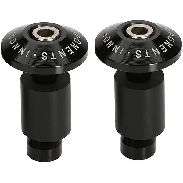 衝突防止オートバイ7/8 ''ハンドルバーエンドウェイトハンドルバーグリップキャップ防振スライダープラ..