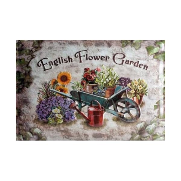 ガーデニング雑貨 アンティーク 園芸用品 アイアン プランタープレート ブリキ おしゃれ ガーデン 屋外 プレート ガーデニング用品 ガーデニング ボード アイアンプレート インテリア 壁掛け 装飾 パネル オーナメント ガーデン (フラワー)