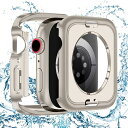 対応 Apple Watch ケース Series 9/8/7 Apple Watch カバー PC素材 IP68 防水ケース 360ど度 3D直角エッジデザイン アップルウォッチ ケース ガラスフィルム 一体型 日本旭硝子材 二重構造 アップルウォ
