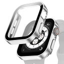 Apple Watch 用 防水ケース 45mm 44mm 41mm 40mm アップルウォッチ ケース 3D直角エッジデザイン 保護 アップルウォッチ Series 6/SE/5/4 カバー ガラスフィルム 一体型 高透過率 硬度9H 一体型 軽量