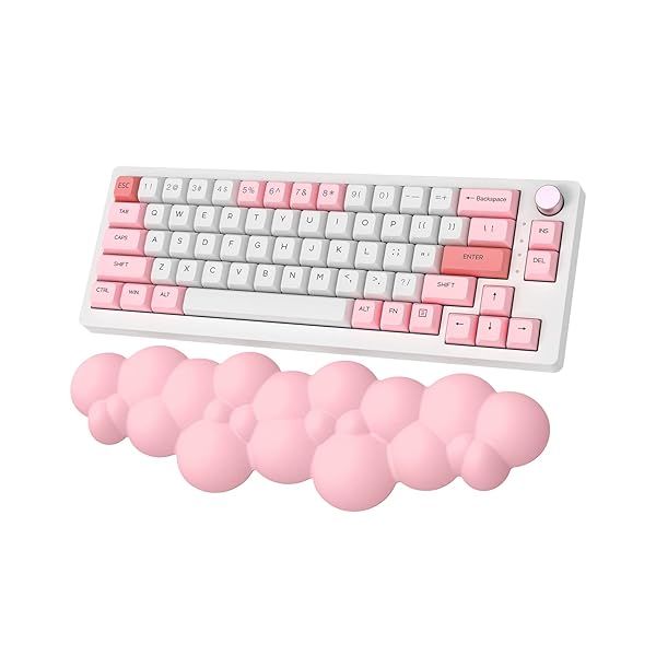 xMAMBASNAKE リストレスト クッション キーボード用 曇形 マウスパッド 一体型マウスパッド 人間工学 ..