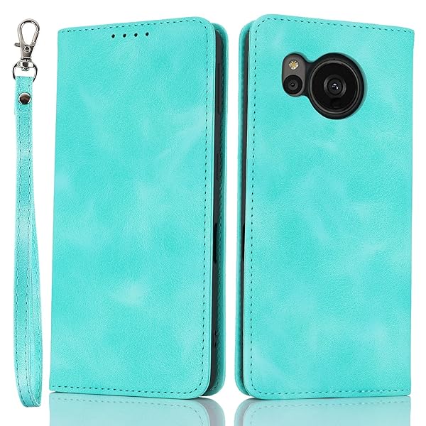 AQUOS sense7 plus ケース sense7プラス ケース 手帳型 ストラップ A208SH 耐衝撃 docomo シャープ Sha..