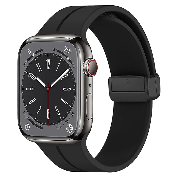 for Apple Watch Х ޥͥå ꥳ49mm/46mm/45mm/44mm/42mm/41mm/40mm åץ륦å ٥ Se...