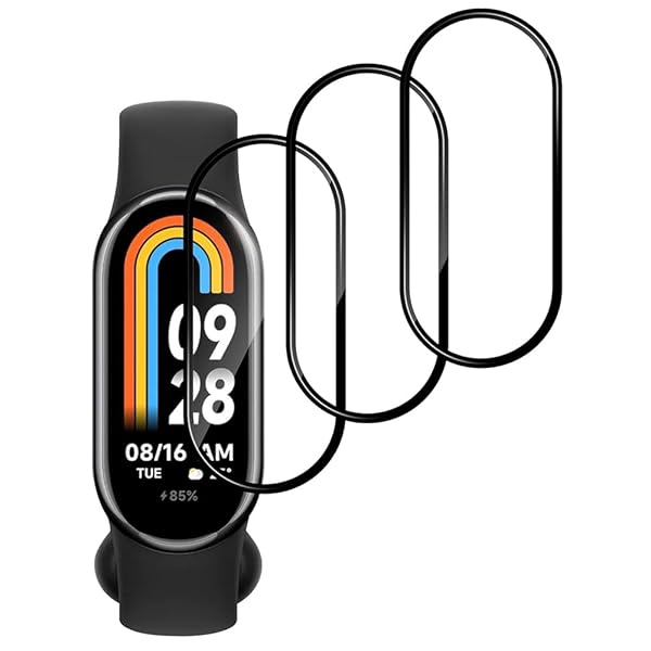 2祻åȡFor Xiaomi Smart Band 10 ե 㥪 ޡȥХ10 ݸե PMMA+PCǺࡦ3DƩΨѾ...