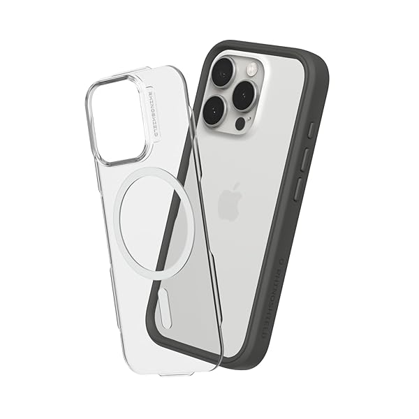 [iPhone 16 Pro] MagSafe対応 Mod NX ケース 耐衝擊 米軍MIL規格 衝撃吸収 傷 指紋 防止 薄型 軽量 - グラファイト