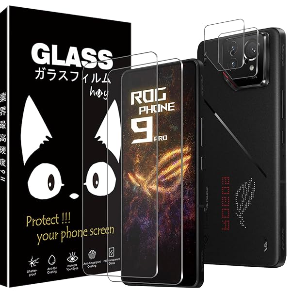 For ASUS ROG Phone 9/9 Pro ե- ˻һ ASUS ROG Phone 9 ݸե 2 + ASUS ROG Pho...