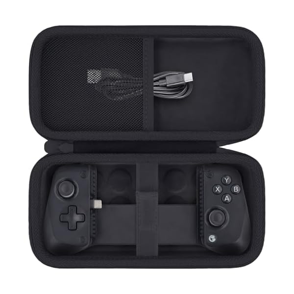 （ケースのみ）GameSir X5 Lite モバイルゲーミングコントローラー専用収納ケース，ブラック-