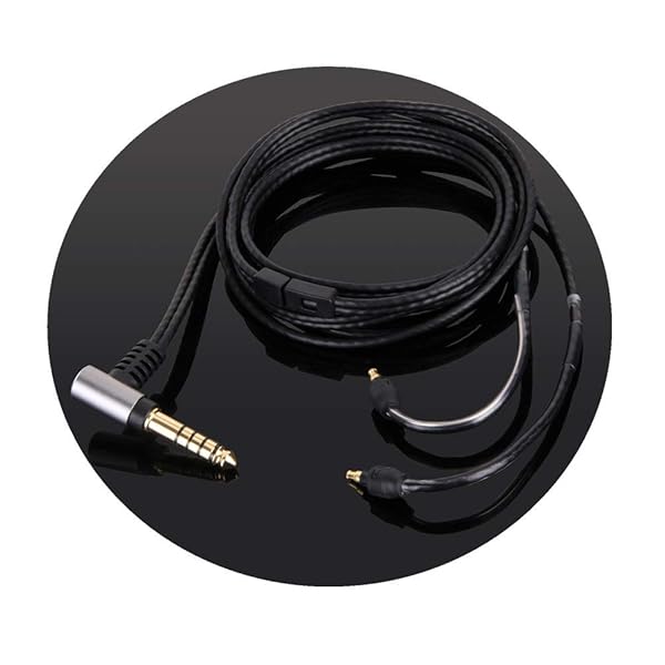 単結晶銅 Sennheiser ゼンハイザーIE40 Pro 対応 交換用 リケーブル 【プラグ 4.4mm 5極 バランス】 アップグレード・ケーブル ヘッドフォン ケーブル