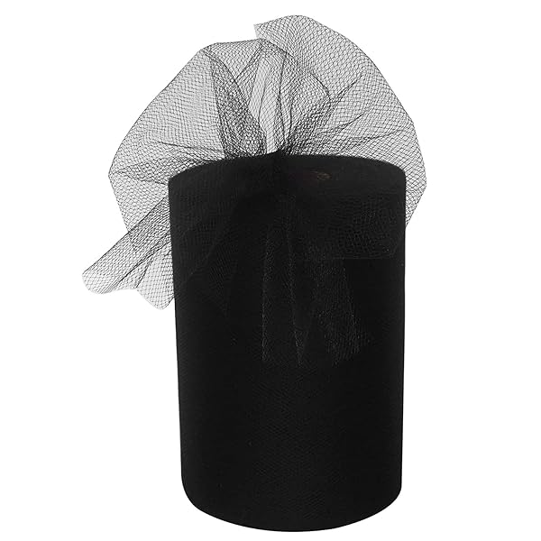 チュールロール 生地 幅15cm 91m/巻 ソフトレース メッシュ布 結婚式 パーティー ドレス チュチュスカ..