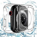 対応 Apple Watch ケース Series 9/8/7 Apple Watch カバー PC素材 IP68 防水ケース 360ど度 3D直角エッジデザイン アップルウォッチ ケース ガラスフィルム 一体型 日本旭硝子材 二重構造 アップルウォ