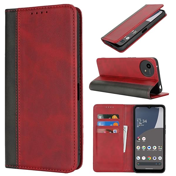 AQUOS wish4 ケース シャープ AQUOS wish4 SH-52E 手帳型 アクオス wish4 カバー AQUOS wish4 手帳ケース AQUOS wish4 SH-M27 手帳型ケース AQUOS wish4 case 合成皮革