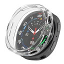 For Samsung Galaxy Watch8 44mm ケース サムスン ギャラクシー Watch 8 44mm ソフトケース全面保護 耐衝撃 高透過率 柔らかい 脱着簡単 TPU ウオッチ 保護ケース 超薄型 カバー(クリア)