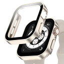 Apple Watch 用 防水ケース 45mm 44mm 41mm 40mm アップルウォッチ ケース 3D直角エッジデザイン 保護 アップルウォッチ Series 9/8/7 カバー ガラスフィルム 一体型 高透過率 硬度9H 一体型 軽量 全面