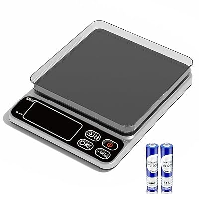 計量器デジタルスケール はかりキッチンスケール 0.1g単位 グラム 計量器電子はかり デジタル 0.1g測り..