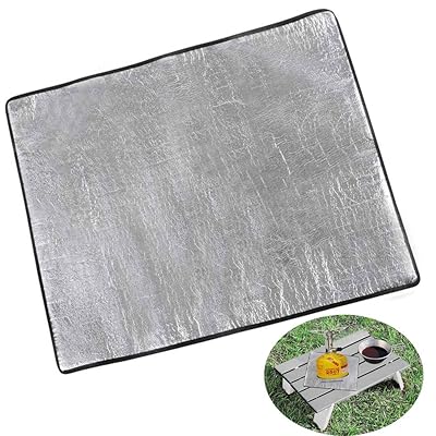 バーナーシート 耐熱シート 耐炎繊維製 焚き火シート バーナーの下に敷いて使 地面を保護 ガスコンロアクセサリー