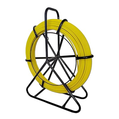 通線ロッド 200m通線ワイヤー 線径Φ6mm スチールワイヤー 通線工具 屋太物入線・地中線入線・通信線路の入線に最適【6mm*200m】