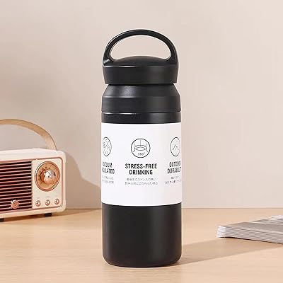 水筒 500ml ステンレスボトル 350ml ウォーターボトル 魔法瓶 おしゃれ water bottle 洗いやすい 保温ボトル 手を入れて洗える 水筒 マイボトル 350ml 真空断熱ボトル アウトドア 子供 女の子 漏れない 保温保冷水筒 (のサムネイル
