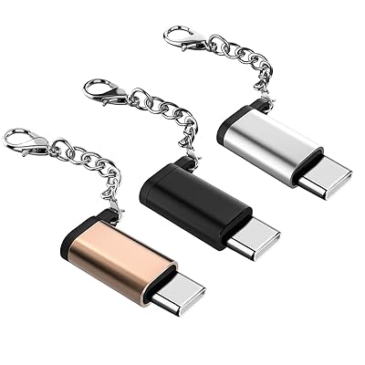 USB Type C 変換アダプタ Micro USB to Type-C 変換アダプタ マイクロ USB タイプc 変換アダプタ USB-C 変換コネクタ 充電+データ転送 アルミニウム合金 紛失防止 キーホルダー付き Samsung Galaxy USB Type C 変換アダプタ Micro USB to Type-C 変換アダプタ マイクロ USB タイプc 変換アダプタ USB-C 変換コネクタ 充電+データ転送 アルミニウム合金 紛失防止 キーホルダー付き Samsung Galaxy