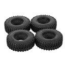 GoolRC ホイール タイヤ RC カー 4PCS AX8020 1.9 インチ 1/10 Traxxas TF2 Redcat Rc4wd タミヤ scx1...