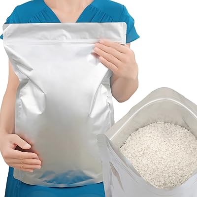 米袋 10kg お米保存袋 冷蔵庫 長期保存 防虫 コメ保存袋 保存容器 アルミ袋 チャック付き 特大 真空 ジッパー付き 袋 (米袋 大 10kg 3枚(35...