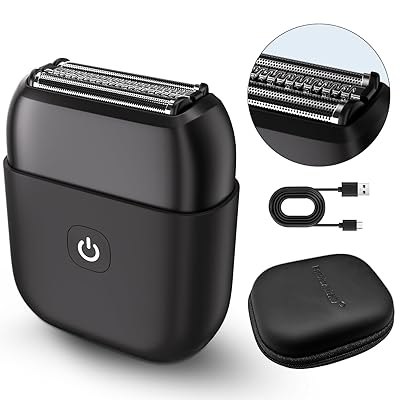 シェーバー メンズ 電気シェーバー 乾湿両用 髭剃り 電動 シェーバー 深ぞり 低騒音 メンズシェーバー IPX7防水 電動シェーバー ひげ剃り 電動 長持ちバ...