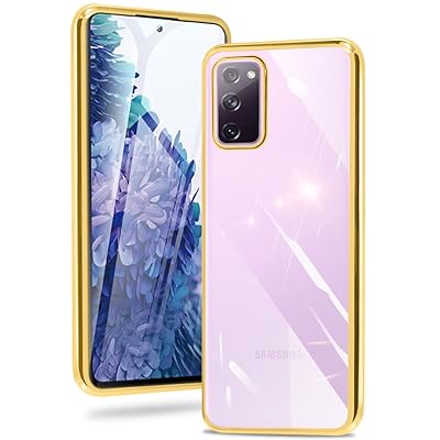 Galaxy S20 ケース クリア 金 ギャラクシーs20 SC-51A/SCG01 カバー 透明 薄型 軽量 耐衝撃 TPU 背面クリア 電気めっき金 全面保護カバー 人気(ゴールド) Galaxy S20 ケース クリア 金 ギャラクシーs20 SC-51A/SCG01 カバー 透明 薄型 軽量 耐衝撃 TPU 背面クリア 電気めっき金 全面保護カバー 人気(ゴールド)