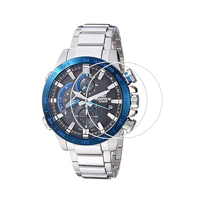 ガラスフィルム 強化ガラス 液晶保護フィルム CASIO EQB-800 用 高透過率 気泡ゼロ 指紋防止 硬度9H 透明な [2枚パック]