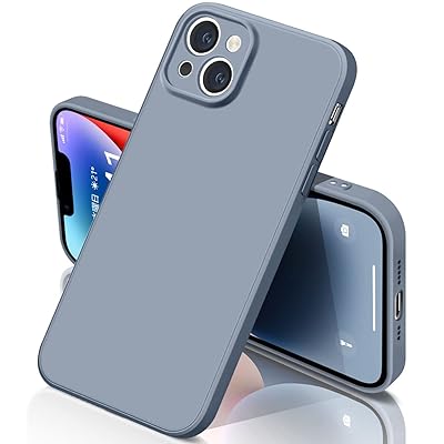 iphone14ケース シリコン 耐衝撃 さらさら手触り 傷付き防止 超軽量 マット質感 指紋防止 レンズ保護 ワイヤレス充電 アイフォン14 カバー(グレーブルー) iphone14ケース シリコン 耐衝撃 さらさら手触り 傷付き防止 超軽量 マット質感 指紋防止 レンズ保護 ワイヤレス充電 アイフォン14 カバー(グレーブルー)