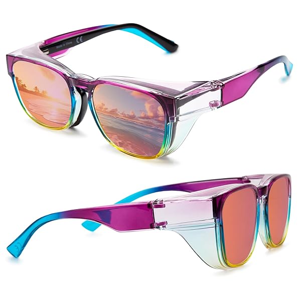 軽量 ゴーグル サングラス スポーツ ゴルフ サングラス メンズ ランニング 野球 紫外線ブロック サングラス バイク 防風 登山 眼鏡 釣り シューティンググラス UVカット 花粉症 メガネ 虹色