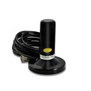 HH-N2RS モービル 用 車載 ショート アンテナ 極太 マグネット 基台 同軸ケーブル 5m VHF UHF144/430MHz 帯 無線 車 アマチュア...