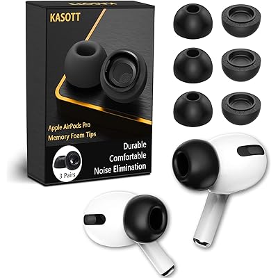 AirPods Pro イヤーチップ イヤーピース ウレタン製 低反発イヤホンカバー イズ低減 音質向上 遮音性 ..