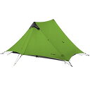 3F UL GEAR ティピーテント 防水PU5000mm+ 760g超軽量 大空間 設営簡単 日よけ 防風雨 防水 コンパクト 一人用 二人用 15Dナイロン 小物入れ袋 3シーズン 4シーズン メッシュ付き アウトドア ソロキャンプ 登山 ツーリ(4)