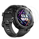【2023最新】 HUAWEI WATCH GT Cyber専用 スクリーン保護フィルム (2枚入り) 強化ガラス 液晶保護フィルム 超薄0.33mm 2.5D 硬度9H 全面保護 耐指紋 撥油性 高透過率 日本旭硝子素材採用 飛散防止処理 HUAW