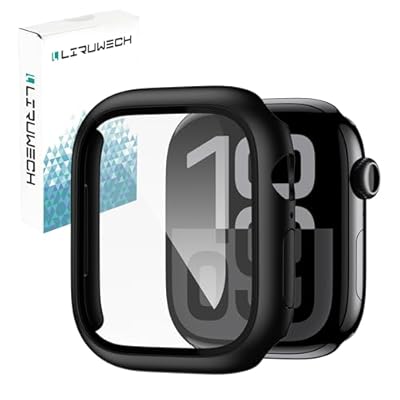 for Apple Watch 10ケース 42mm アップルウォッチ10保護カバー ガラスフィルム 一体型 アップルウォッチ シリーズ10対応 PC素材 耐衝撃 タッチ感良好 衝撃吸収 防塵 Apple Watch 10アクセサリー Apple W
