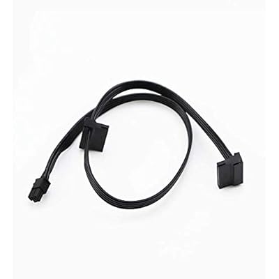 ATXߥ4ԥ󤫤2X饤ȥ󥰥15ԥSATAϡɥɥ饤HDDŸץ֥Mini 4 Pin to 2X SATA1948cm